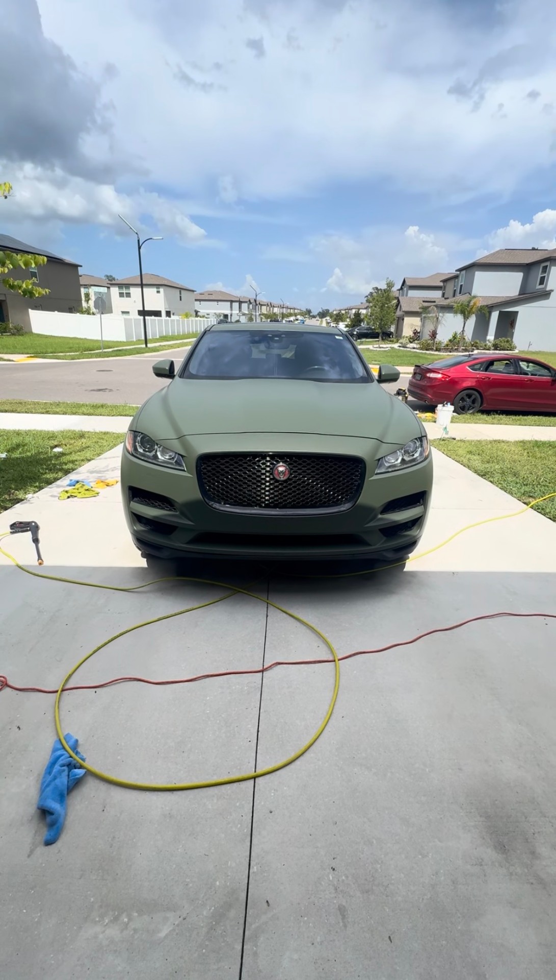 Exterior Foam Wash & Hand Detail after detailing